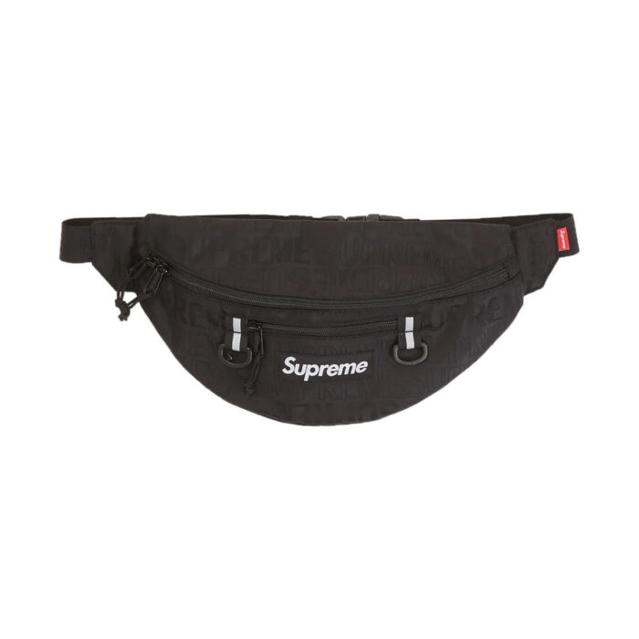 Supreme Waist Bag Black (SS19) - Image 1
