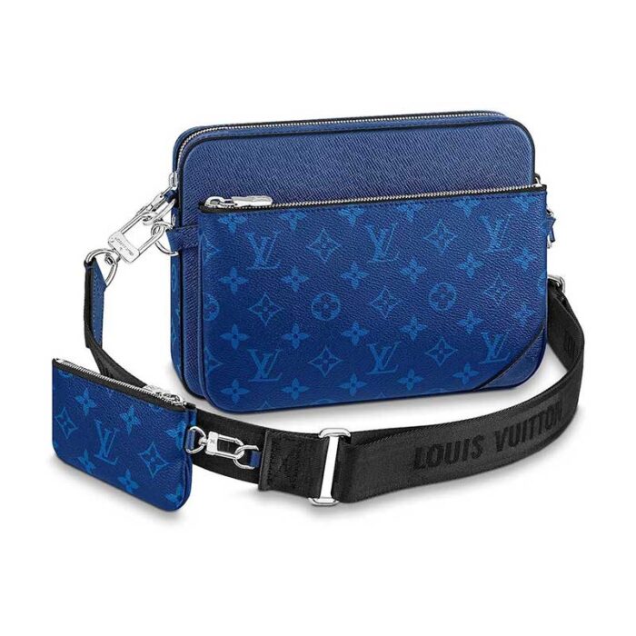 Louis Vuitton Bag Trio Messenger Cobalt Blue - Image 1