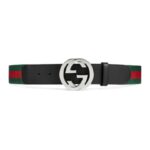 Belt Gucci GG Stripe Black GC010