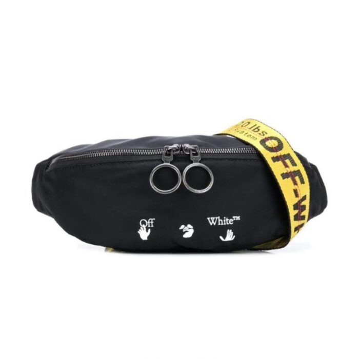 Bag Off-White Industrial Belt Bag Black OFF012 - Image 1