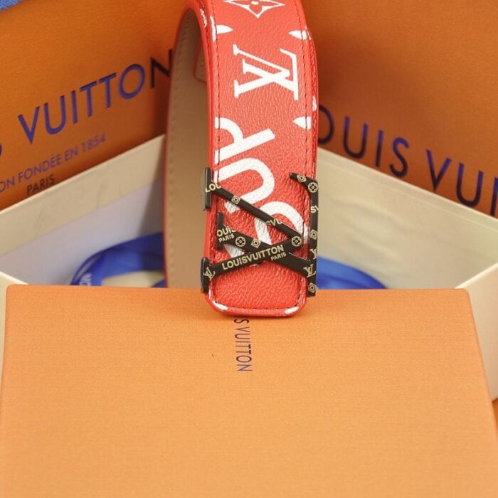 Belt Louis Vuitton x Supreme Monogram LV065 - Image 5