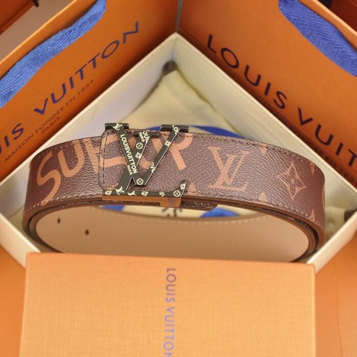 Belt Louis Vuitton x Supreme Monogram LV065 - Image 4