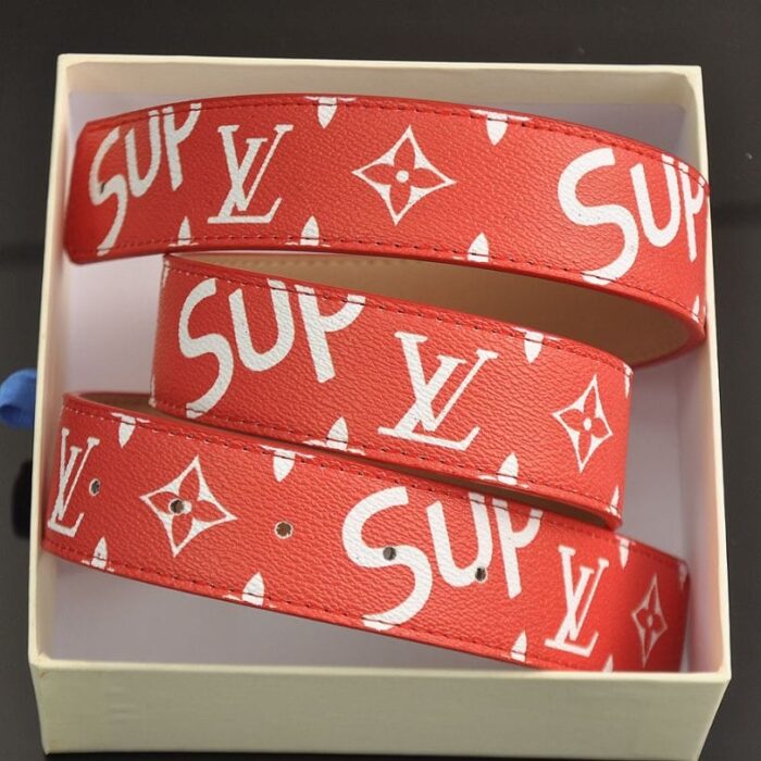 Belt Louis Vuitton x Supreme Monogram LV065 - Image 10