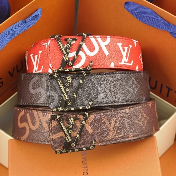 Belt Louis Vuitton x Supreme Monogram LV065 - Image 1