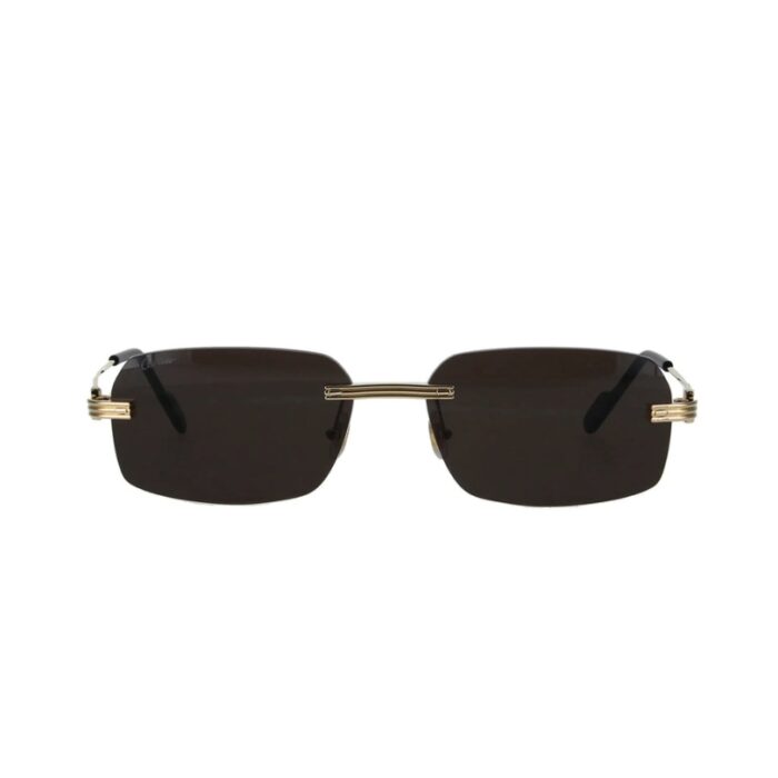 Sunglasses Cartier Gold Frame Green Lenses CTR004 - Image 6