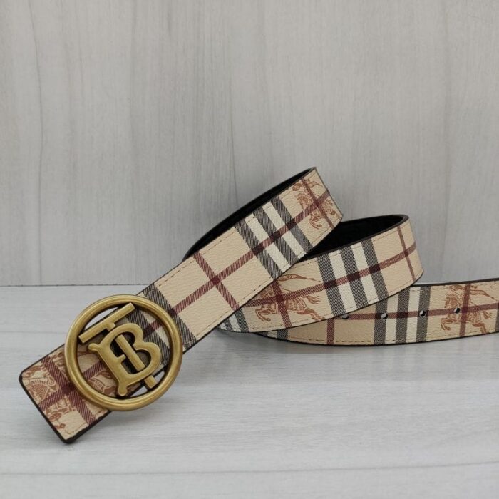 Belt Burberry Plaid BY005 - Image 1
