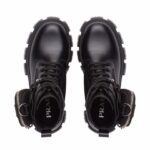Boot Prada Moonlith leather boot with bag detail PD066 - Image 4