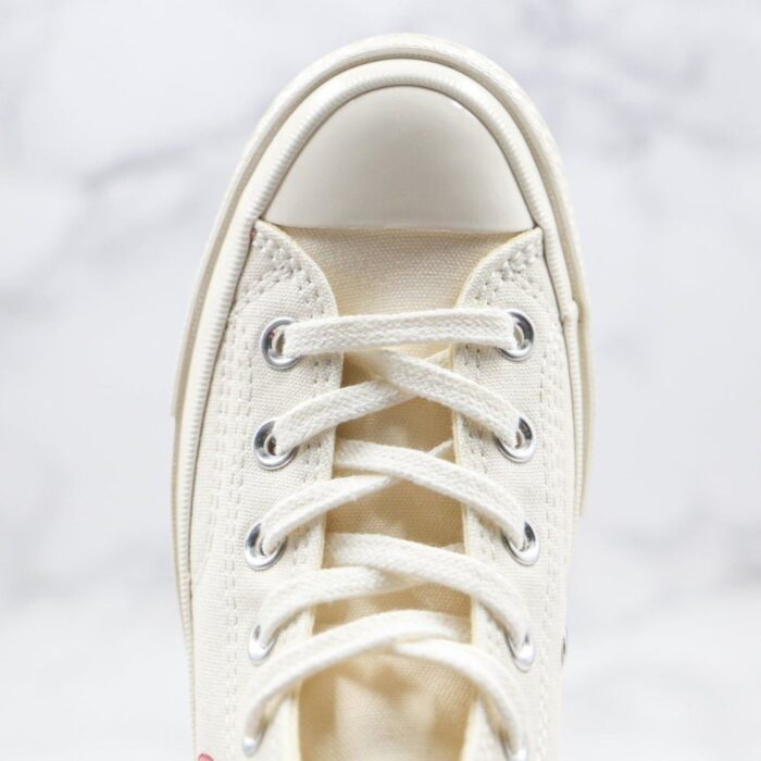 Converse Chuck Taylor All Star 70s X Comme des Garçons Play Long Shaft White CVW002 - Image 6