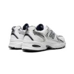 New Balance 530 White Silver Navy NB003 - Image 4
