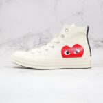 Converse Chuck Taylor All Star 70s X Comme des Garçons Play Long Shaft White CVW002 - Image 5