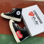 Converse Chuck Taylor All Star 70s X Comme des Garçons Play Long Shaft Black CVW003 - Image 6
