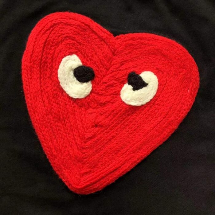 T-shirt Comme Des Garçons Play CDG001 - Image 4