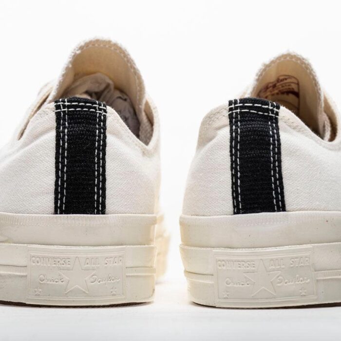 Converse Chuck Taylor All Star 70s X Comme des Garçons Play White CVW004 - Image 4