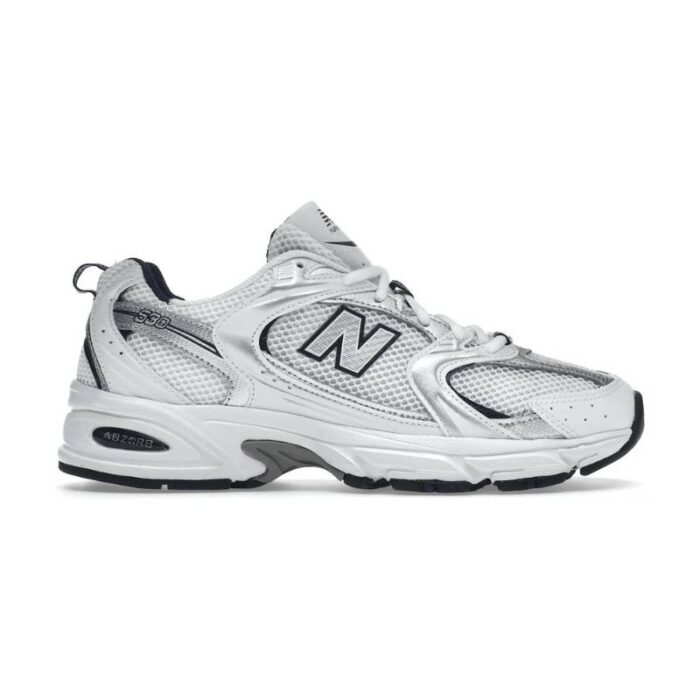New Balance 530 White Silver Navy NB003 - Image 1