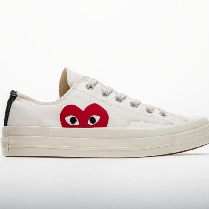 Converse Chuck Taylor All Star 70s X Comme des Garçons Play White CVW004 - Image 6