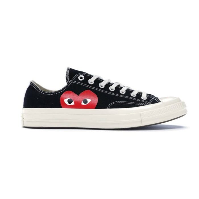 Converse Chuck Taylor All Star 70s X Comme des Garçons Play Black CVW001 - Image 1