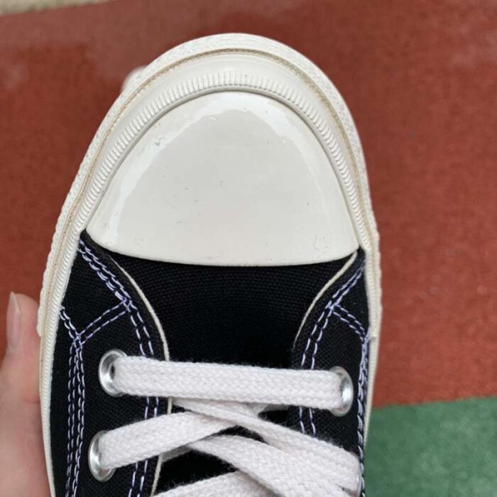 Converse Chuck Taylor All Star 70s X Comme des Garçons Play Long Shaft Black CVW003 - Image 2