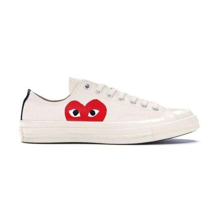 Converse Chuck Taylor All Star 70s X Comme des Garçons Play White CVW004 - Image 1