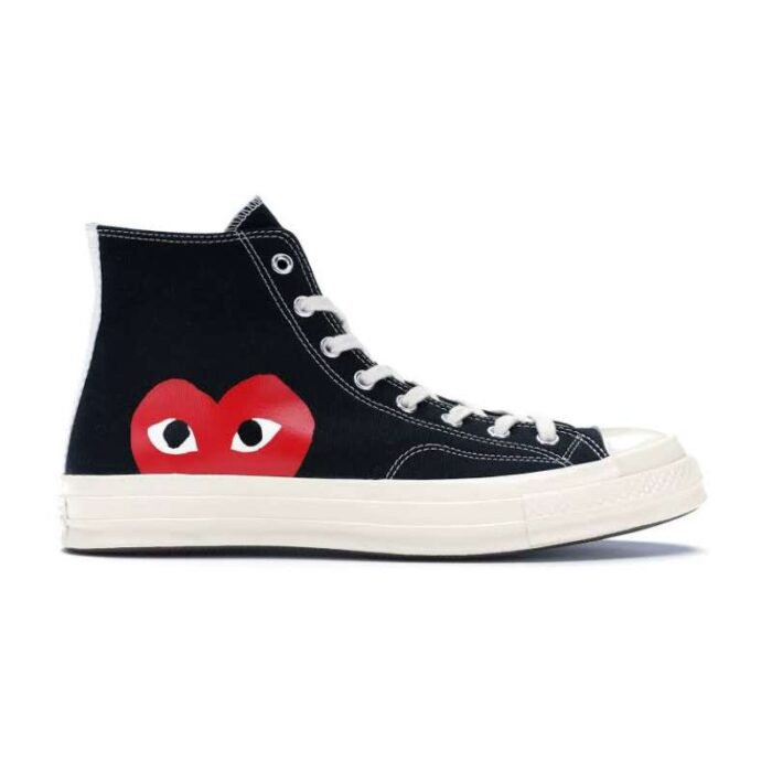 Converse Chuck Taylor All Star 70s X Comme des Garçons Play Long Shaft Black CVW003 - Image 1