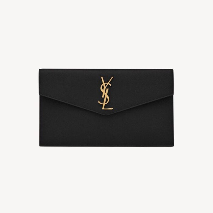Pochette Yves Saint Laurent Uptown In Pelle Goffrata Grain de Poudre YSL008 - Image 1