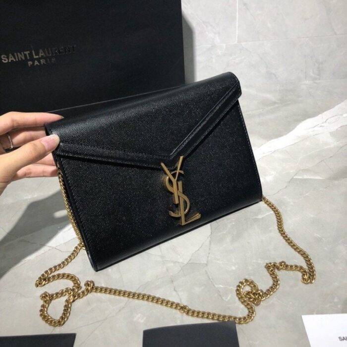 Yves Saint Laurent Cassandra Chain Wallet YSL013 - Image 1