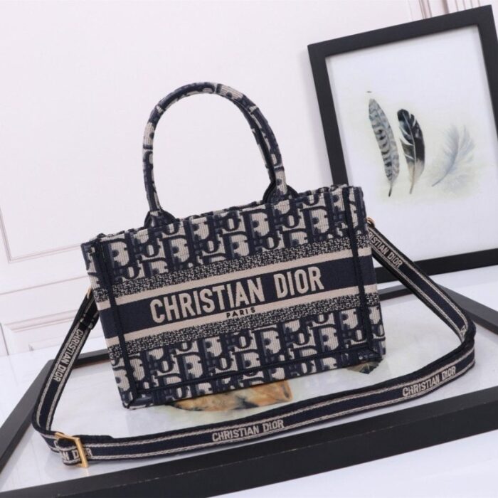 Christian Dior Mini Book Tote DO068 - Image 1