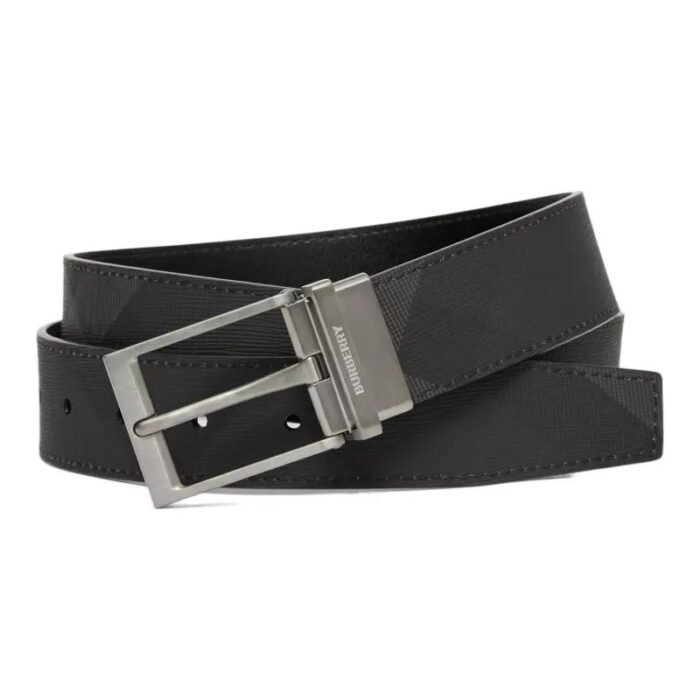 Belt Burberry Check Print Reversible BY017 - Image 1