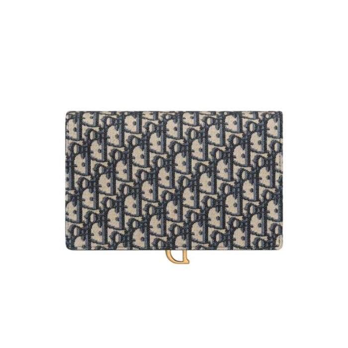 Pochette Dior Saddle Jacquard Oblique DOW003 - Image 5