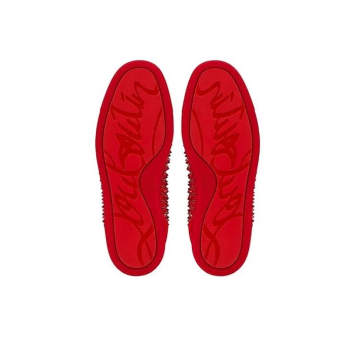 Christian Louboutin Spikes High Top Skateboarding Shoes CL009 - Image 13