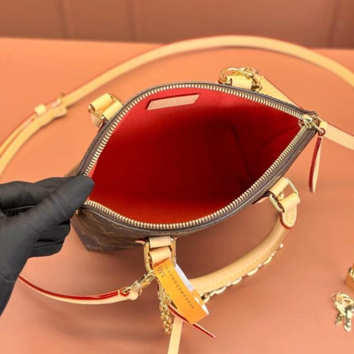 Shoulder Bag Louis Vuitton Lockit BB Monogram LVW034 - Image 4