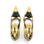 Versace Medusa Decollete Barocco Toe Pump VSC008 - Image 4