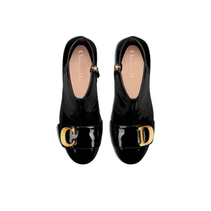 Christian Dior C'est Chunky Boots Black DO073 - Image 3