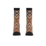 Burberry Vintage Check 110mm Sock Boots BY019 - Image 3