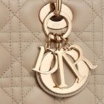 Shoulder Bag Dior Lady-D Sabbia Cannage DOW004 - Image 4