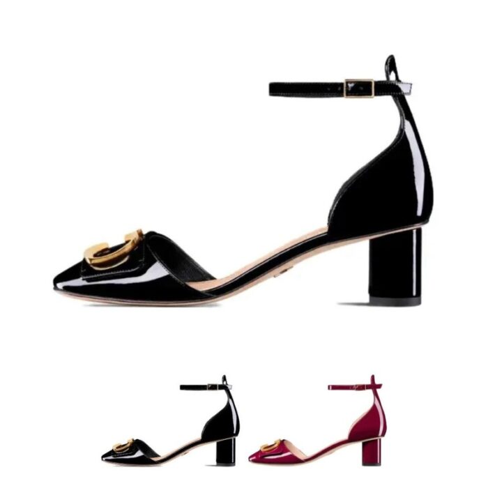 Christian Dior C'est Chunky High Heels 5cm DO074 - Image 4