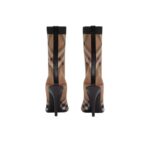 Burberry Vintage Check 110mm Sock Boots BY019 - Image 4