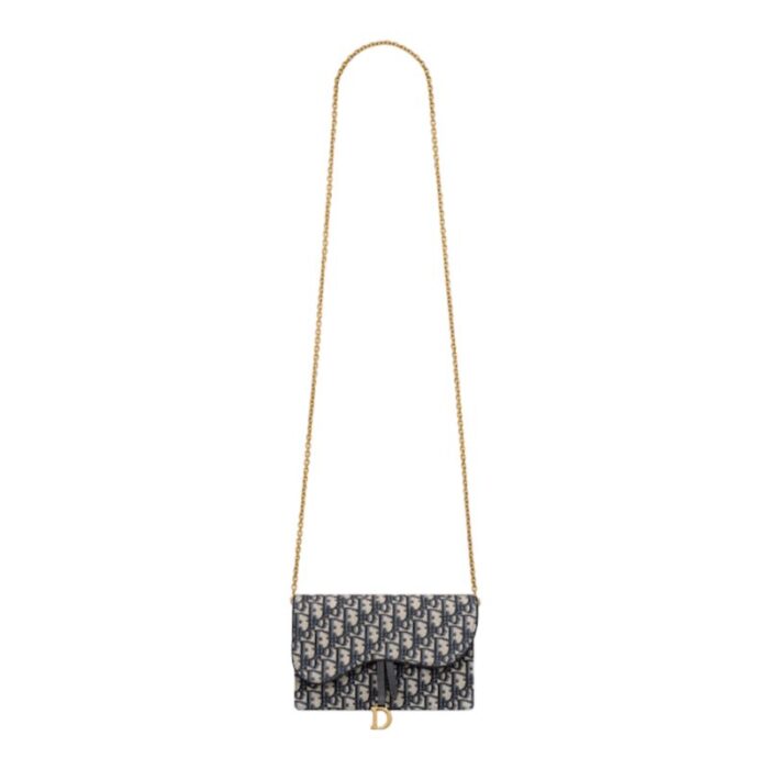 Pochette Dior Saddle Jacquard Oblique DOW003 - Image 3