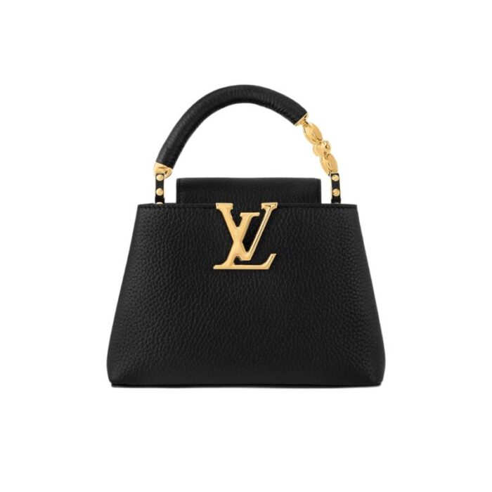 Shoulder Bag Louis Vuitton Capucines Mini Nero LVW015 - Image 1