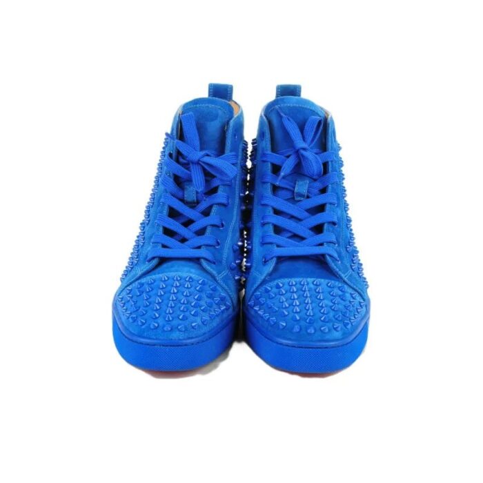 Christian Louboutin Spikes High Top Skateboarding Shoes CL009 - Image 8