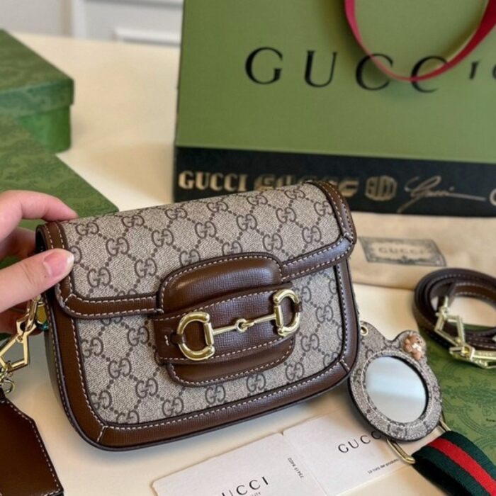 Gucci Horsebit 1955 Shoulder Bag GC232 - Image 1