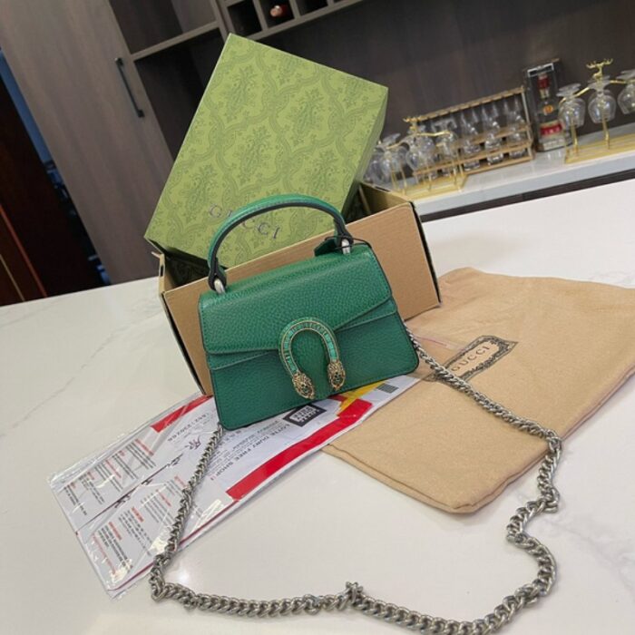 Gucci Tote Dionysus Green Bag GC245 - Image 1
