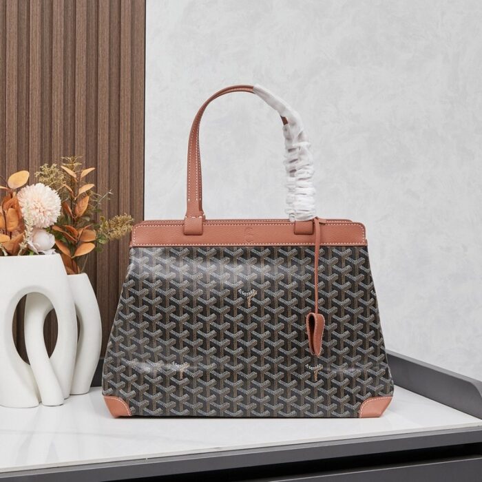 Goyard Bellechasse Biaude PM Bag Black/Brown GYD028 - Image 1
