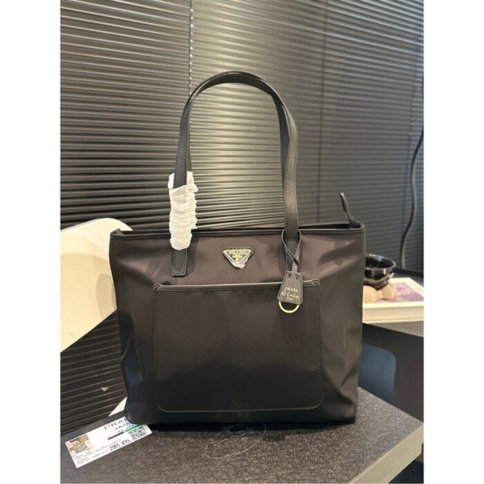 Prada Re-Edition 1978 Re-Nylon And Saffiano Tote Bag PD080 - Image 1