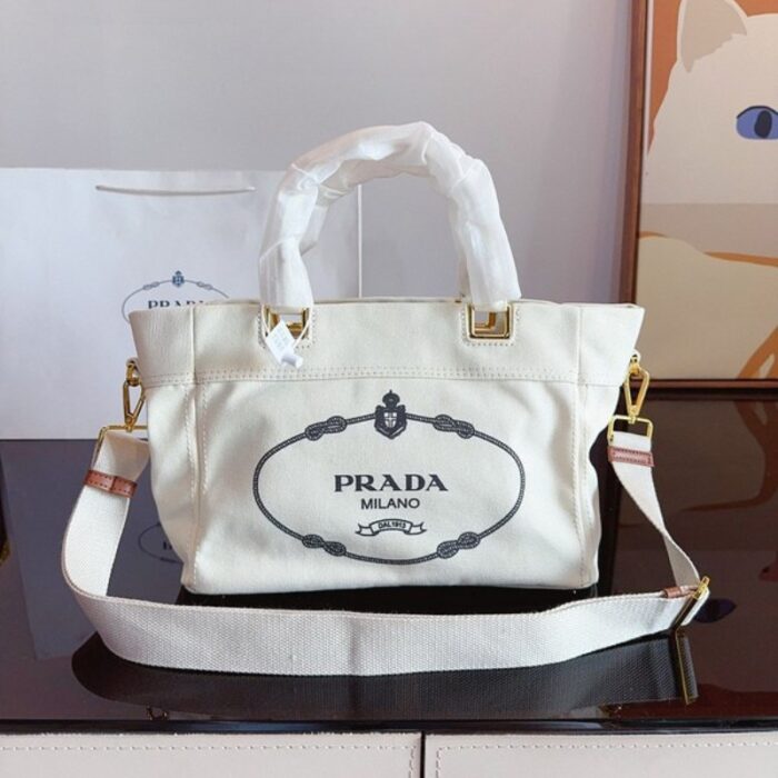 Prada Canapa Tote Bag PD096 - Image 1