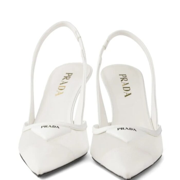 Prada High Heels 75mm White PD072 - Image 2