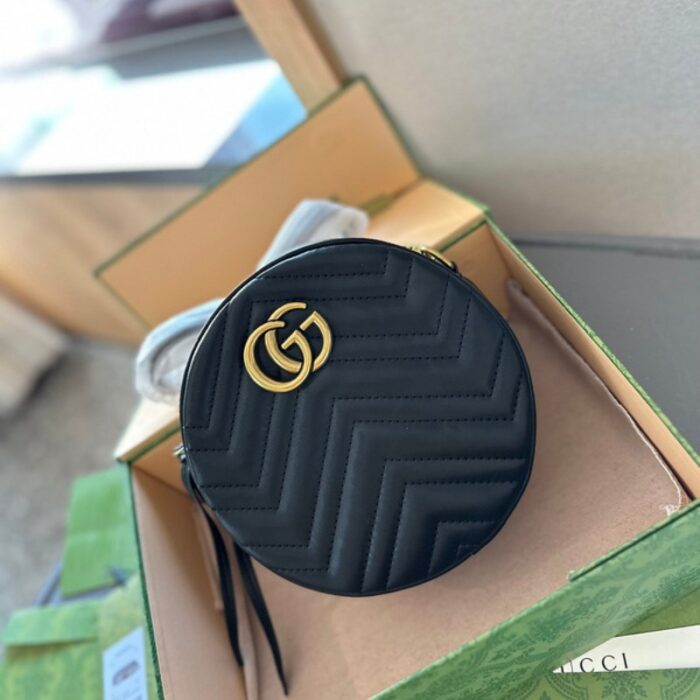 Gucci Marmont Mini Round Bag GC202 - Image 2