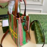 Gucci Straw Mini Shoulder Bag GC221 - Image 2