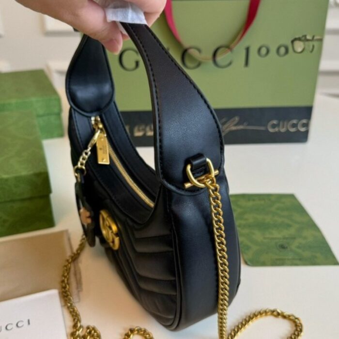 Gucci Marmont Half Moon Bag GC222 - Image 2