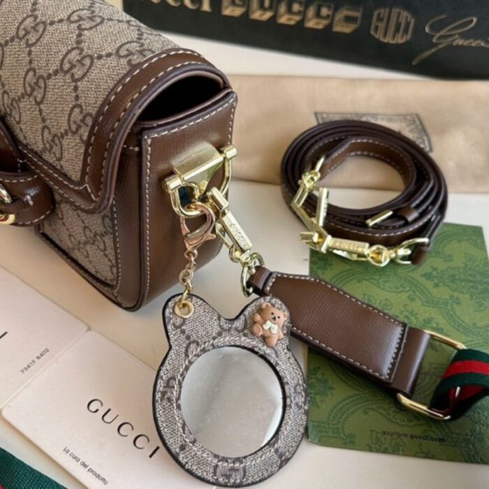Gucci Horsebit 1955 Shoulder Bag GC232 - Image 2