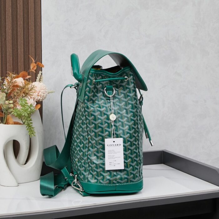 Goyard Alpin MM Backpack Green Bag GYD008 - Image 2